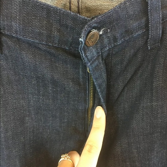 CITIZENS OF HUMANITY high rise wide leg dark wash - Picture 5 of 8